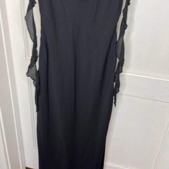 Princess Polly LANAI MAXI DRESS BLACK Size 4 Nwot - Picture 5 of 10